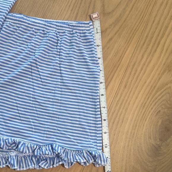 Striped Blue Women's Pajama Set Small - Picture 4 of 9